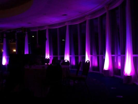 Facility Uplighting - Purple