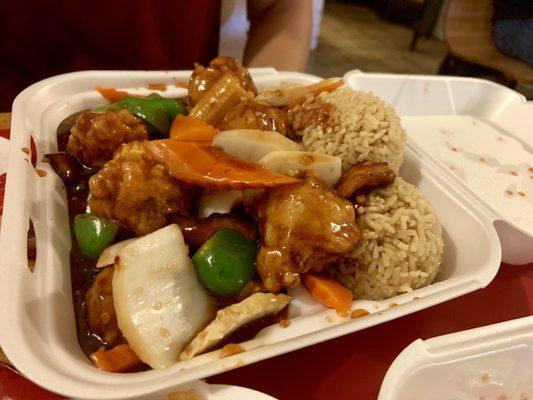 Orange chicken