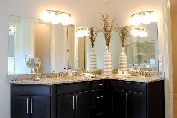 College Crossing Showcase Model Home Master Bath