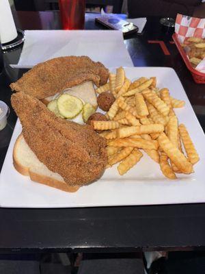 Fried Catfish meal