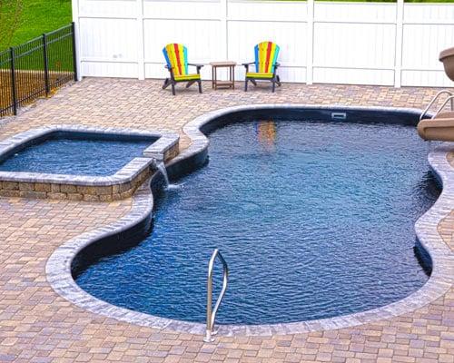 A custom Leisure Pool installation