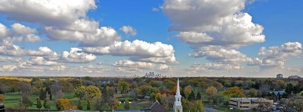 Scenic view of downtown Minneapolis from our Skyline Room
Calvary Center Cooperative