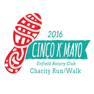 Cinco K Mayo charity run logo