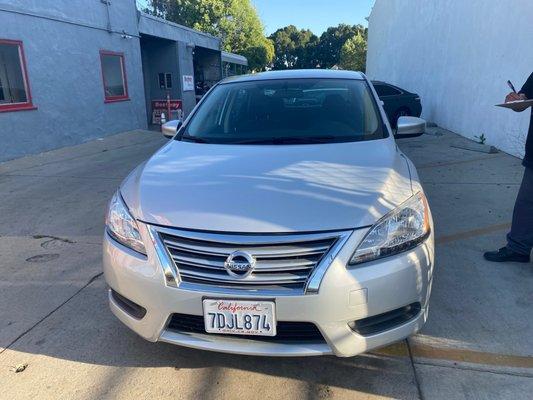 Nice Nissan Sentra low cost daily rental just what i needed!