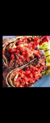 fully loaded burritos