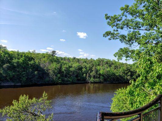 View of River from Riverwalk