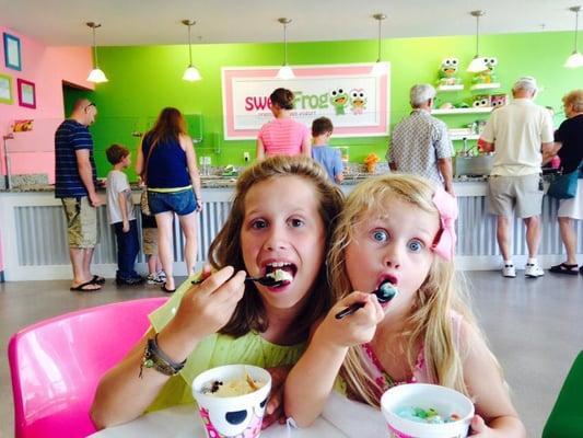 Where everyone enjoys yogurt "your" way!!  We are located next to Beef O'Bradys in the Sebring Plaza