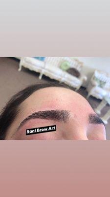 Brow shaping with Rani here at Rani Brow Art
Please call or text 615-605-9006 to get your eyebrows done