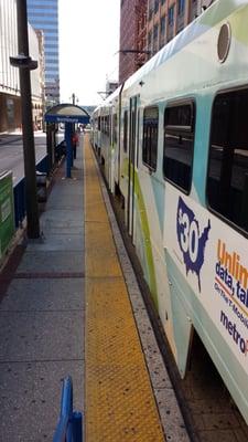 University Center / Baltimore Street Light Rail Station