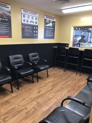 Enjoy the wait in our newly remodeled waiting room complete with a laptop bar (and free WiFi!) and free coffee and tea.