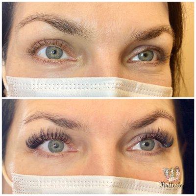 Classic lash extensions