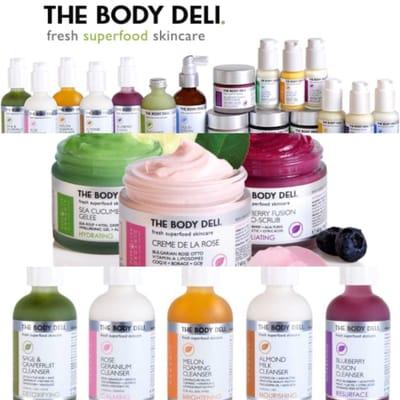 Offering the best in Raw, Organic skin care by The Body Deli.