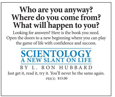 Scientology: A New Slant on Life