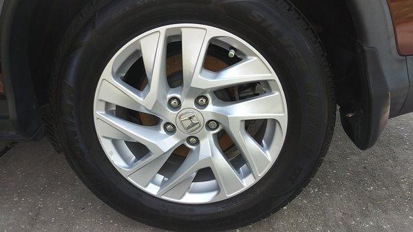 After Picture of a clean rim