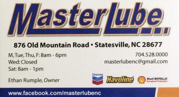 Master Lube