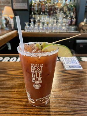 Spicy Bloody! So dang good. (Not on menu)