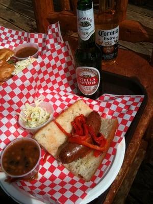 Lunch at Red Tail Camp