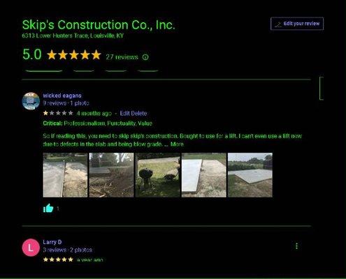 Skip's Construction Co., Inc.