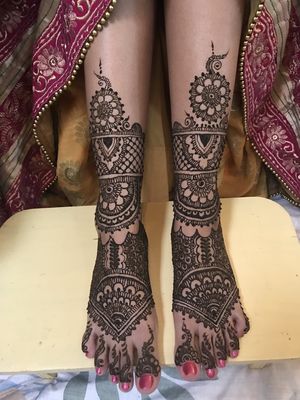 Bridal feet design