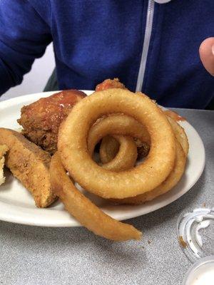 The most perfect onion rings