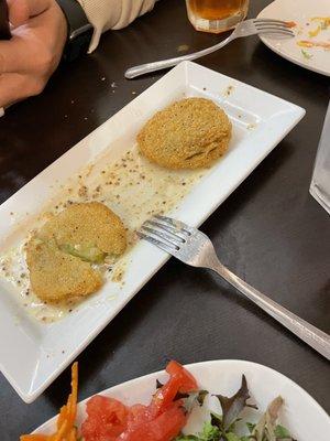 Fried green tomatoes