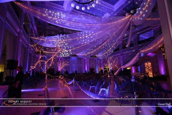 Wedding uplighting by Instant Request