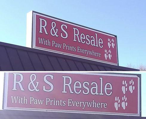 R & S Resale With Paw Prints Everywhere 
Unique Finds at Bargain Prices 
Thrift Store in Wichita, KS