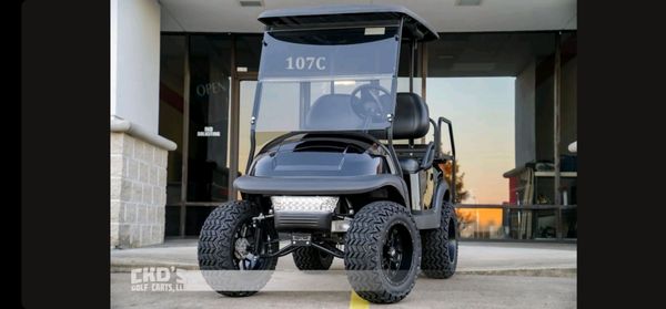 Gas golf cart