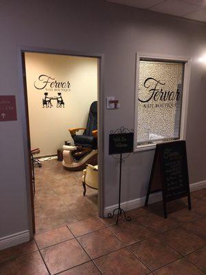 Welcome to Fervor Nail Boutique located within the Grapevine Salon Suites South Austin