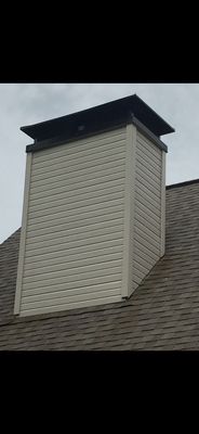 Chimney caps , flashing , leak repair