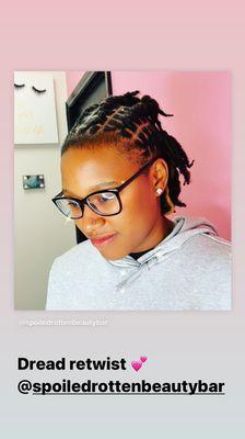 Dread retwist