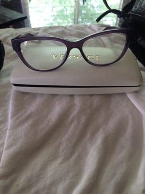 Best pair of glasses I have ever had and thanks to Jamie in the optical store they fit perfect. Versace