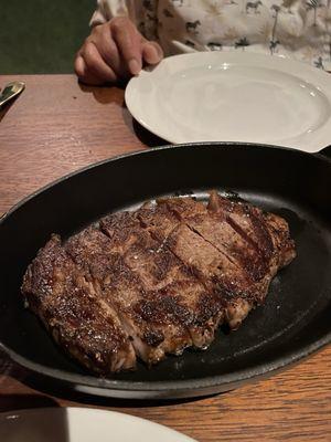 $70 ribeye steak