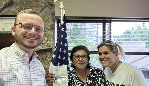 Immigrant Visa and Green Card for mother from Peru