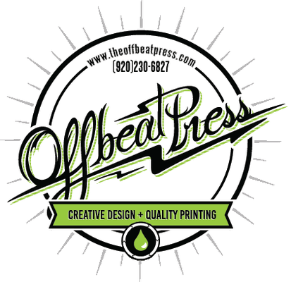 Of course we designed our own logo
 offbeatpress.com