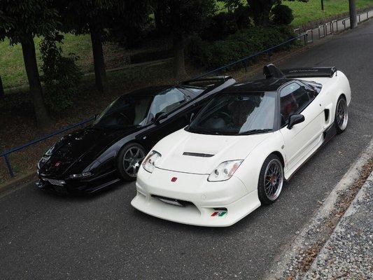 2 Honda NSX's we imported from Japan in 2016. The white Honda NSX is sold. The black NSX IS now available for sale. Contact us for details.