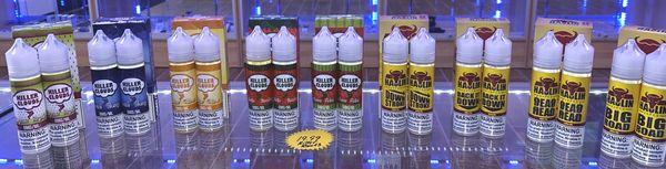 Need juice? We have a huge mark down if not ONE, but TWO bottles of juice. 120 ML for $19.99. Just the beginning of our selection!