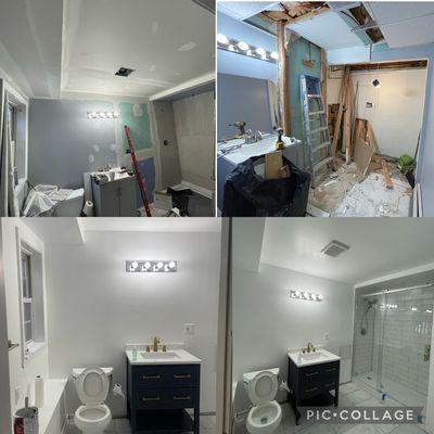 Bathroom remodeling