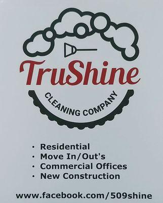 TruShine Cleaning Company Logo