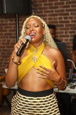 Performance for The Kickback at restaurant in Newark, NJ,