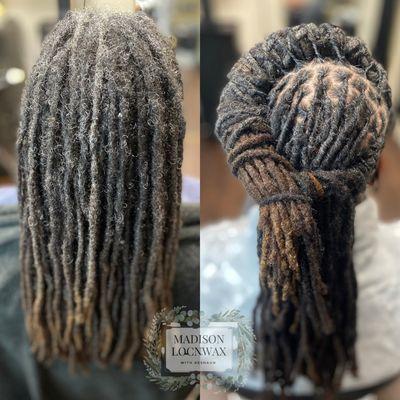 Locs - Wash, retwist, & style