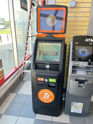 Bitcoin ATM at birdsboro mart allows you to buy or sell BTC