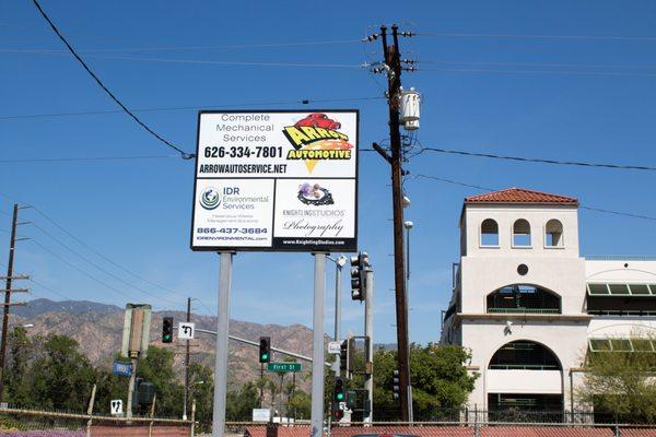 Conveniently located on Irwindale Avenue just south of the 210 FWY