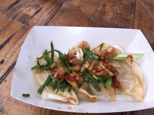 Meat dumpling @ lic flea market