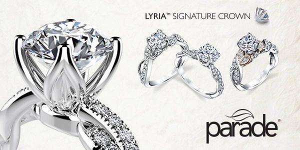 Dioguardi Jewelers now carries some of Parade Design's stunning engagement rings.