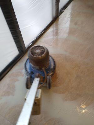 Travertine Polishing