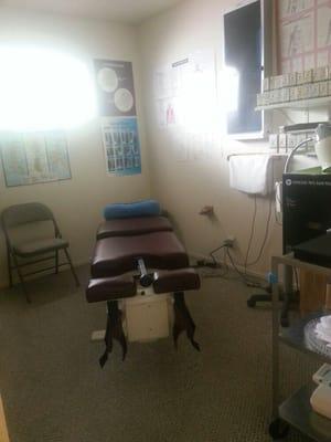 One of many treatment rooms.