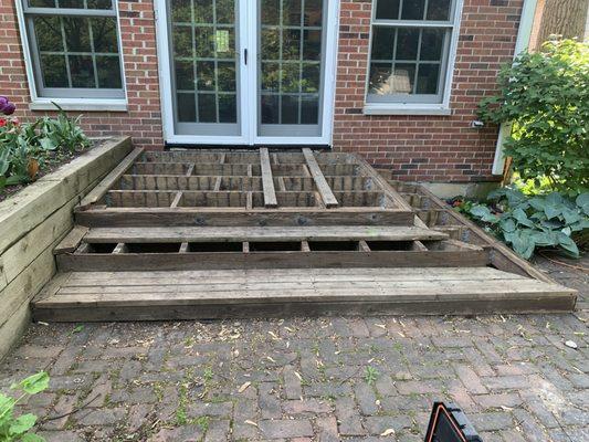 Deck resurface (before)