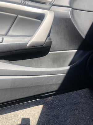 Dirty car door