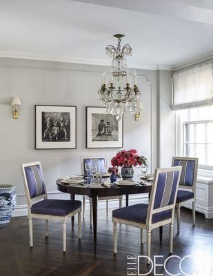 Emmy Rossum's home featured in Elle Decor framed by Skyframe.